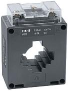 Измерительный трансформатор тока 600/5 ТТИ-40, без шины, 5 ВА, IEK (ITT30-2-05-0600)