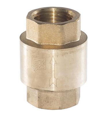 Клапан обратный с латунным золотником В-В 1/2"