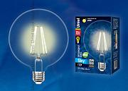 Светодиодная лампа Uniel 10Вт, LED-G125-10W/WW/E27/CL PLS02WH (10534)